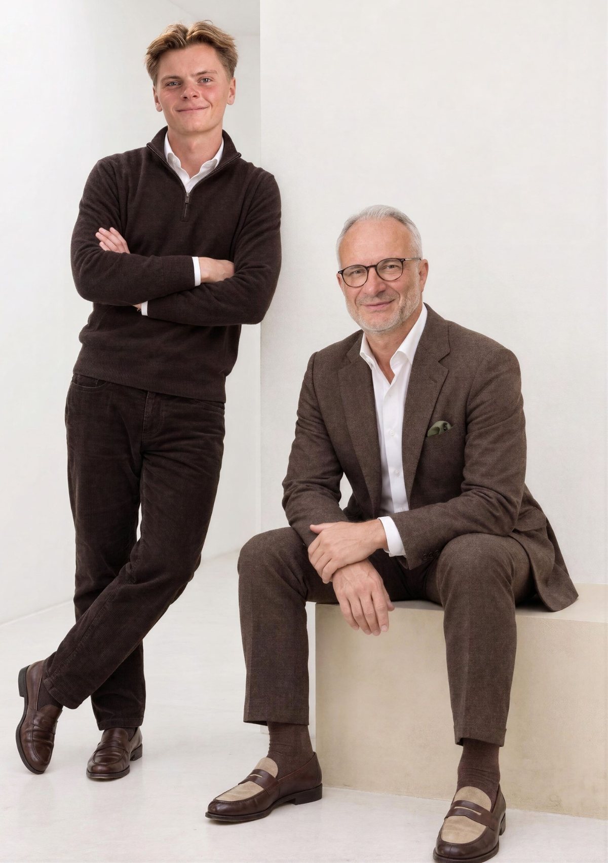 Thibault Sablon et Patrick Lesage, cofondateurs de naia